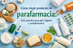 Cómo elegir productos de parafarmacia