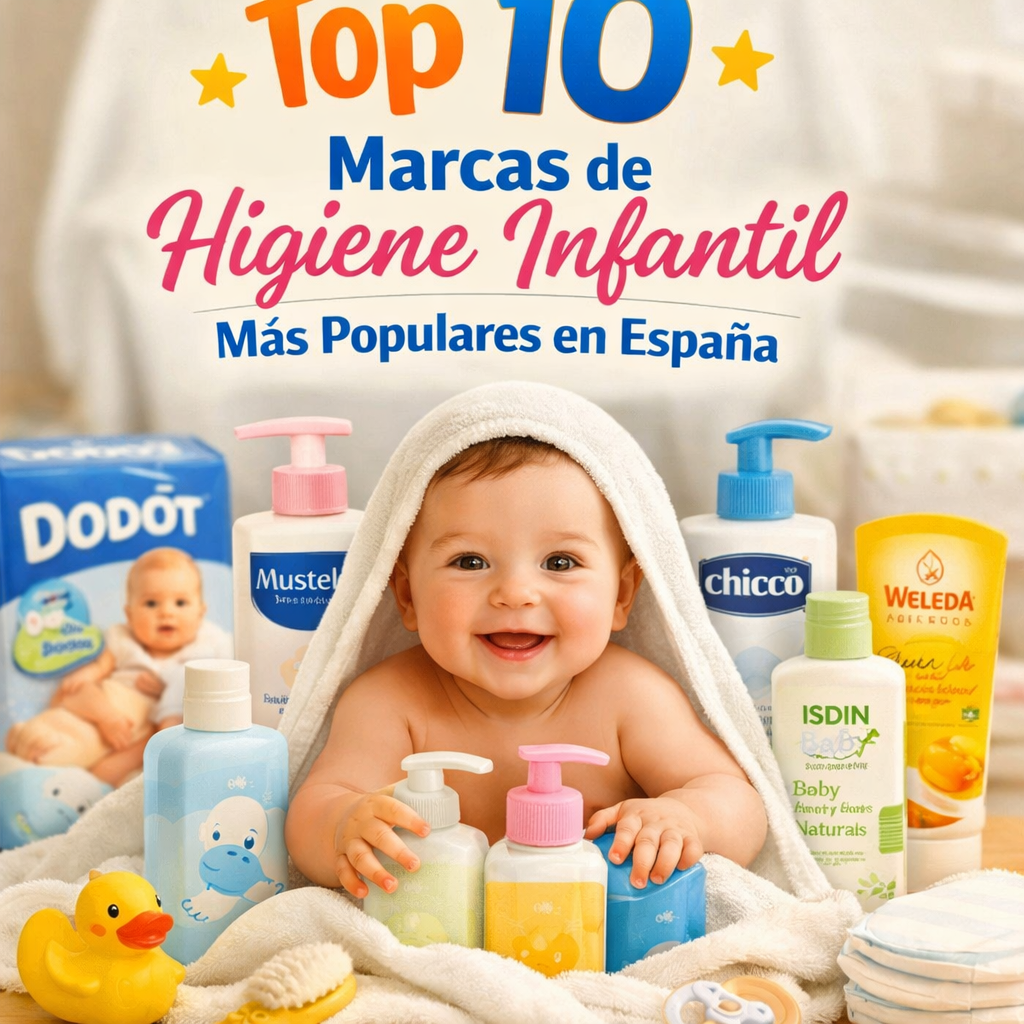 marcas de higiene infantil en España