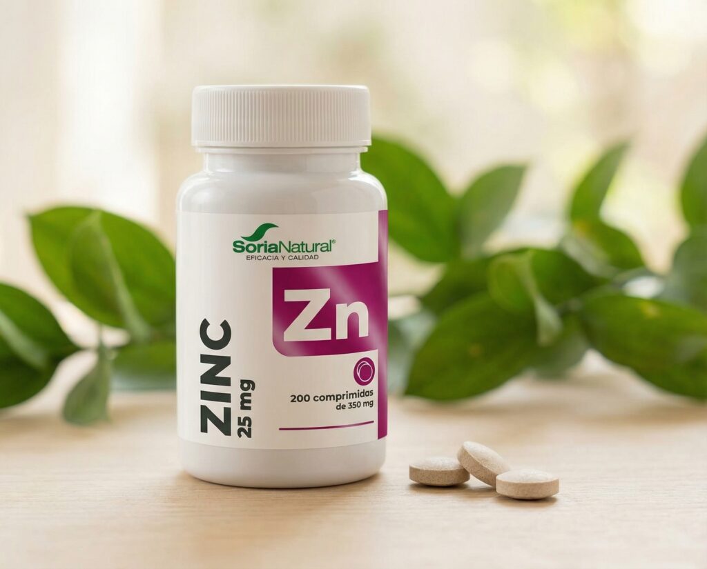 Zinc Soria Natural 200 comprimidos