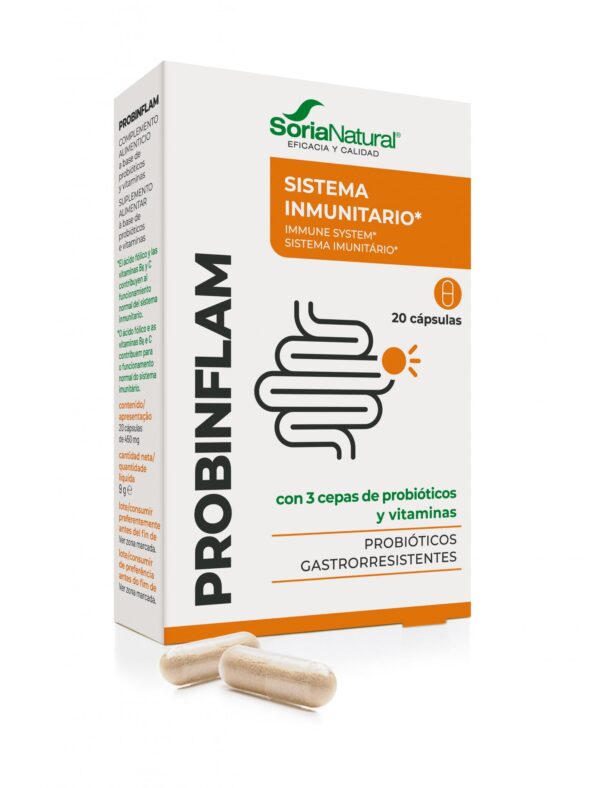 Probinflam cápsulas 450 mg de Soria Natural