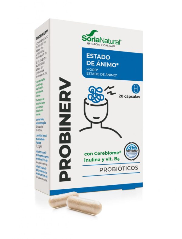 Probinerv Soria Natural cápsulas 20 x 560 mg