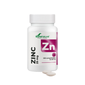 Zinc Soria Natural 200 comprimidos liberación sostenida