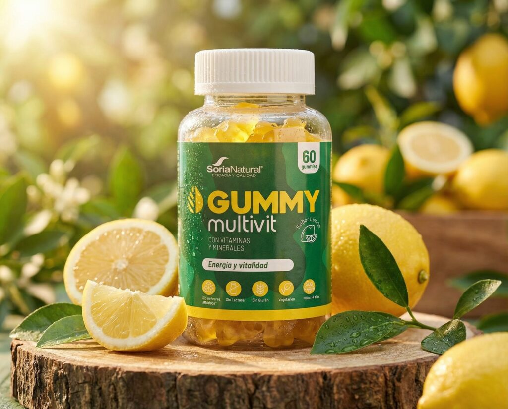 Multivit gominolas Soria Natural fórmula práctica