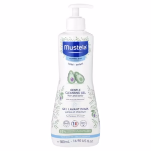 Mustela Gel de Baño Suave Cuerpo y Cabello con Aguacate Bio 500 ml