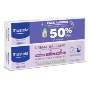 Mustela Crema Bálsamo 1 2 3 Duplo 2 x 100 ml