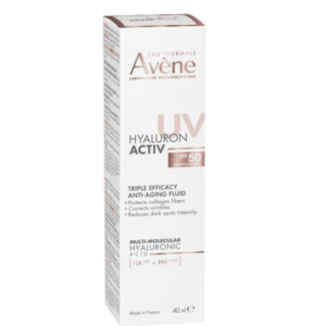 Avène Hyaluron Activ UV Fluido Triple Eficacia Antiedad SPF50 40 ml