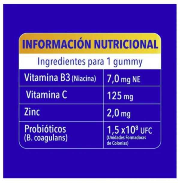 Bion3 Defense 60 Gominolas Frutos Rojos - Imagen 5