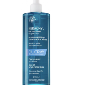 Ducray Keracnyl Gel Limpiador Rostro y Cuerpo 400 ml