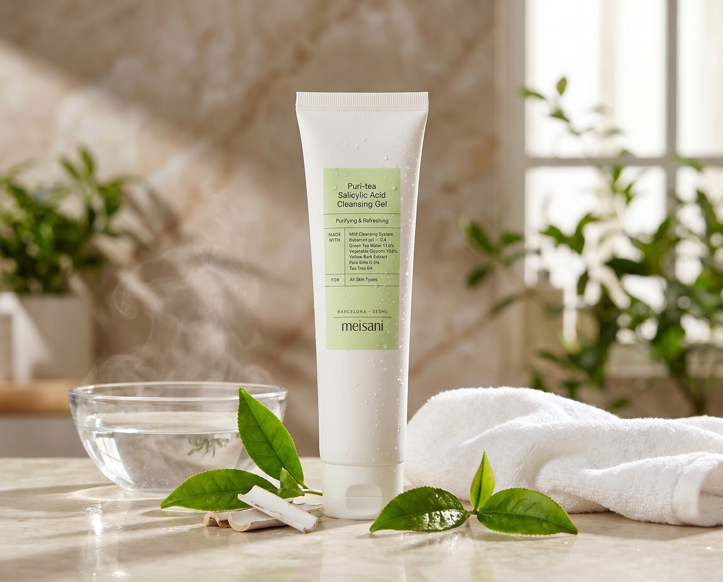 Meisani Puri-tea Salicylic Acid Cleansing Gel 150ml