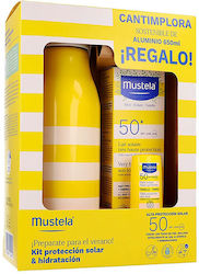 Pack Mustela Solar 100 ml + Stick SPF50 + Botellita De Regalo