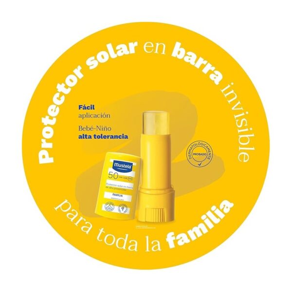 Mustela Stick Solar SPF 50 9 ml - Imagen 3