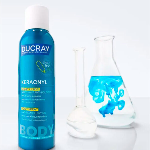 Ducray Keracnyl Spray Corporal Secante Antiimperfecciones 150 ml - Imagen 3