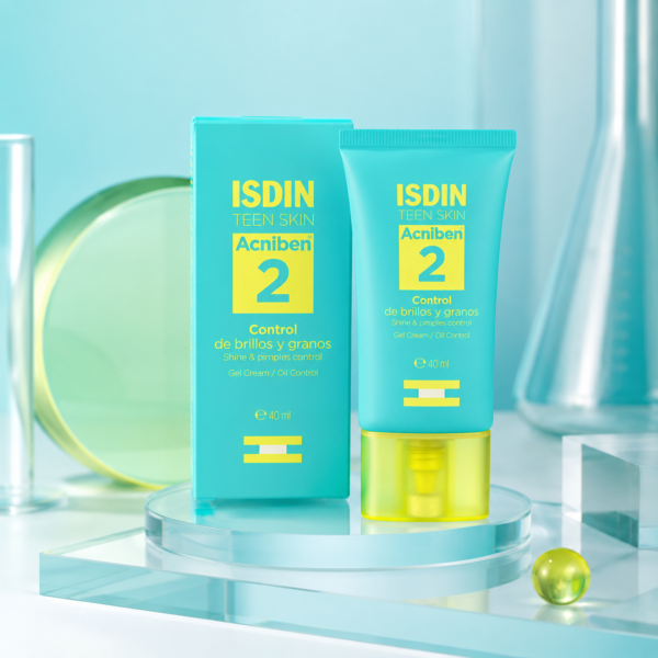 ISDIN Teen Skin Acniben 2 Control de Brillos y Granos 40 ml - Imagen 3