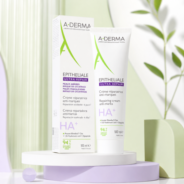 A-Derma Epitheliale Ultra Repair 100 ml: crema reparadora antimarcas - Imagen 2
