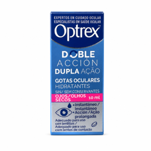 Optrex Doble Acción Gotas Oculares Hidratantes Ojos Secos 10 ml