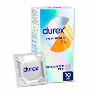 Durex Invisible XL 10 preservativos