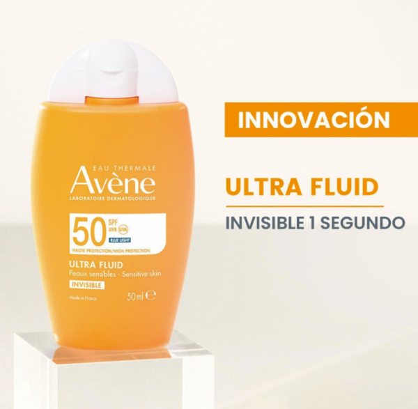 Avène Ultra Fluido Invisible SPF 50+ 50 ml - Imagen 3