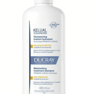 Ducray Kelual Squanorm Champú Tratante Hidratante Caspa Seca 400 ml