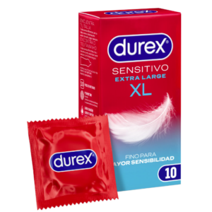 Durex Sensitivo XL 10 preservativos finos de talla grande