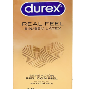 Durex Real Feel Sin Látex 12 preservativos