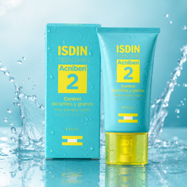 ISDIN Teen Skin Acniben 2 Control de Brillos y Granos 40 ml - Imagen 4
