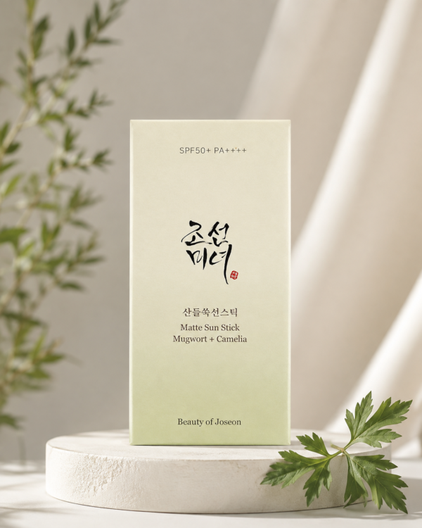 Beauty of Joseon Matte Sun Stick Mugwort + Camelia SPF50+ PA++++ 18 g - Imagen 2