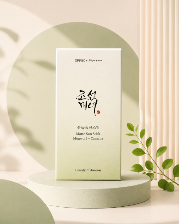 Beauty of Joseon Matte Sun Stick Mugwort + Camelia SPF50+ PA++++ 18 g - Imagen 3