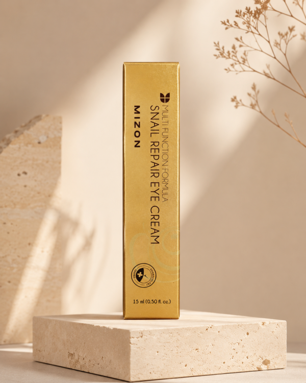 Mizon Snail Repair Eye Cream 15 ml – Contorno de ojos con mucina de caracol - Imagen 2