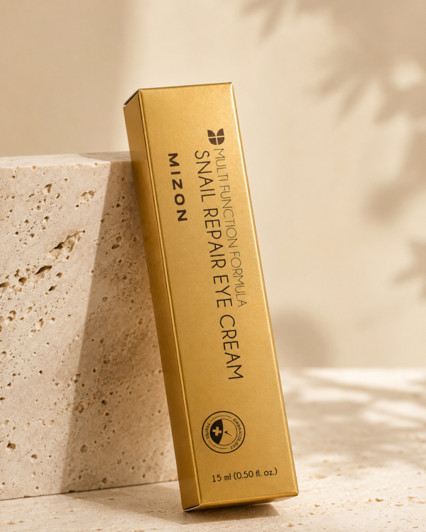 Mizon Snail Repair Eye Cream 15 ml – Contorno de ojos con mucina de caracol - Imagen 3