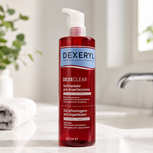 Dexeryl DEXECLEAR Gel Limpiador Anti-Imperfecciones 400 ml - Imagen 2