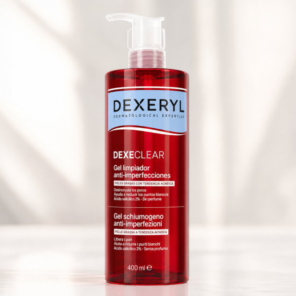 Dexeryl DEXECLEAR Gel Limpiador Anti-Imperfecciones 400 ml - Imagen 4