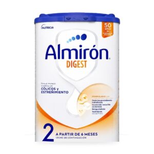 Almirón Digest 2 800 g: leche de continuación para cólicos y estreñimiento