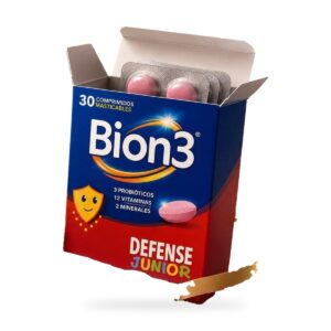 Bion3 Defense Junior 30 Comprimidos Masticables