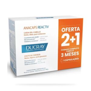 Ducray Anacaps Reactiv 3 Meses 90 Cápsulas