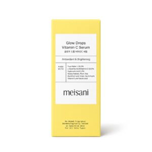 Meisani Glow Drops Vitamin C Serum 15 ml – Sérum facial con 10% de vitamina C pura