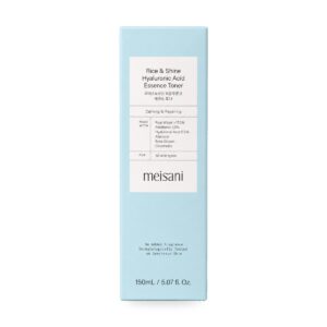 Meisani Rice & Shine Hyaluronic Acid Essence Toner 150 ml